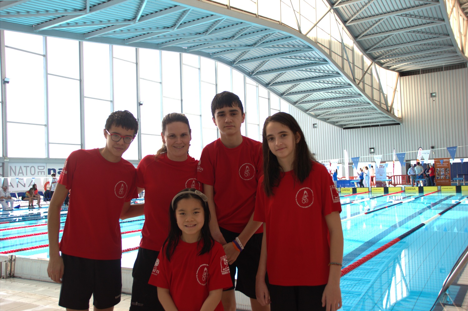 La cantera de la nataci&oacute;n adaptada navarra tiene buen futuro